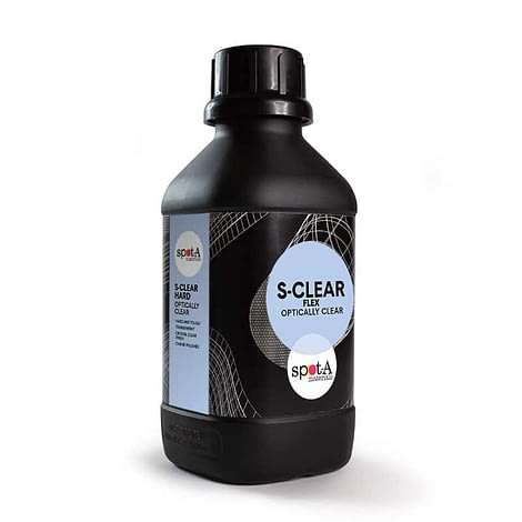 S-CLEAR Flex - Optically Clear Flexible resin